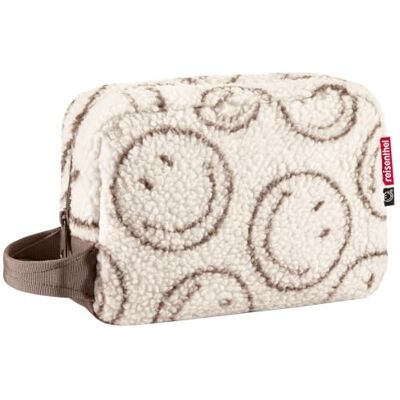 reisenthel cosmeticpouch M Smiley® Teddy Chocolate Kulturbeutel für Kosmetik, Ladekabel und persönliche Gegenstände reisenthel cosmeticpouch M Smiley® Teddy Chocolate Kulturbeutel für Kosmetik, Ladekabel und persönliche Gegenstände