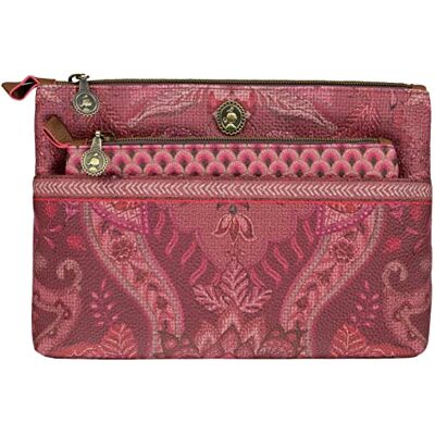 Pip Studio Damen Kosmetiktasche Kulturbeutel 2 in 1 Cosmetic Bag Kyoto Festival Pip Studio Damen Kosmetiktasche Kulturbeutel 2 in 1 Cosmetic Bag Kyoto Festival
