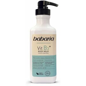 Babaria Feuchtigkeitsspendende Körpermilch mit Vitamin B3 für empfindliche und atopische Haut, 24-Stunden-Flüssigkeitszufuhr, vegan 500 ml Babaria Feuchtigkeitsspendende Körpermilch mit Vitamin B3 für empfindliche und atopische Haut, 24-Stunden-Flüssigkeitszufuhr, vegan 500 ml
