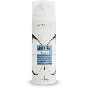 farfalla Aloe Vera Allover-Gel 150ml Intensive Feuchtigkeitspflege Naturkosmetik Duschgel 100% zertifizierte Naturkosmetik NaTrue Vegan & Dermatologisch Getestet farfalla Aloe Vera Allover-Gel 150ml Intensive Feuchtigkeitspflege Naturkosmetik Duschgel 100% zertifizierte Naturkosmetik NaTrue Vegan & Dermatologisch Getestet