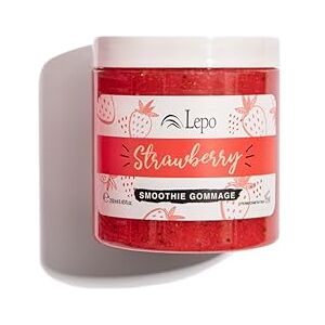 LEPO Strawberry Smoothie Gommage 250 ml, Körperpeeling mit Erdbeersamen LEPO Strawberry Smoothie Gommage 250 ml, Körperpeeling mit Erdbeersamen