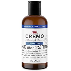 Cremo Beard Wash & Softener For Men Cooling Citrus & Mint Leaf 177ml Cremo Beard Wash & Softener For Men Cooling Citrus & Mint Leaf 177ml