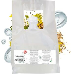 B.O.T cosmetic & wellness Pflanzliches Glycerin Flüssiges Glycerin zur Seifenherstellung, Gesichts- und Körperfeuchtigkeitsspender, Reines 100% Natürliche Kosmetik Basis 5000 g 5 kg B.O.T cosmetic & wellness Pflanzliches Glycerin Flüssiges Glycerin zur Seifenherstellung, Gesichts- und Körperfeuchtigkeitsspender, Reines 100% Natürliche Kosmetik Basis 5000 g 5 kg