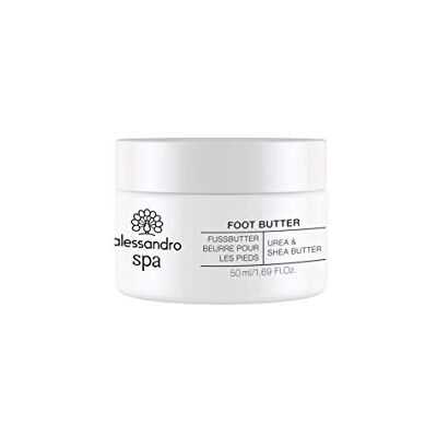 alessandro SPA FOOT FUSSBUTTER -Pflege für trockene Füße , 50ML 1er Pack(1 x ) 50 ml alessandro SPA FOOT FUSSBUTTER -Pflege für trockene Füße , 50ML 1er Pack(1 x ) 50 ml