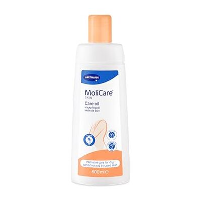 Molicare Skin Hautpflegeöl: Intensive Pflege für empfindliche, sehr trockene Haut, hilft bei der Gesunderhaltung der Haut, 500 ml Molicare Skin Hautpflegeöl: Intensive Pflege für empfindliche, sehr trockene Haut, hilft bei der Gesunderhaltung der Haut, 500 ml