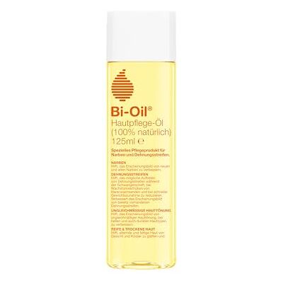 Bio-Oil Bi-Oil Hautpflege Öl 100% natürlich Schwangerschaftsöl mit 100 % natürlichen Inhaltsstoffen Körperöl während und nach der Schwangerschaft Vegan 125 ml Bio-Oil Bi-Oil Hautpflege Öl 100% natürlich Schwangerschaftsöl mit 100 % natürlichen Inhaltsstoffen Körperöl während und nach der Schwangerschaft Vegan 125 ml