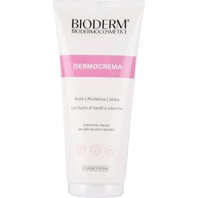 BIODERM BIODERMOCOSMETICI Bioderm Dermocrema – Intensive Pflege für trockene, empfindliche und schuppige Haut – Feuchtigkeitscreme für Hände und Körper mit Sheabutter – Dermoaktive Creme für Asphytische Haut – 200 ml BIODERM BIODERMOCOSMETICI Bioderm Dermocrema – Intensive Pflege für trockene, empfindliche und schuppige Haut – Feuchtigkeitscreme für Hände und Körper mit Sheabutter – Dermoaktive Creme für Asphytische Haut – 200 ml