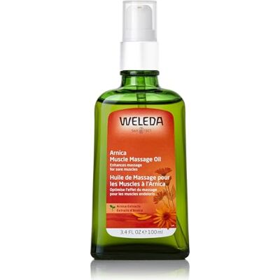 WELEDA Bio Arnika Sport Massageöl 100ml vegan Naturkosmetik Hautpflege Körperöl schützt vor Muskelkater & Verspannung. Ideal als Sport Vorbereitung / Regeneration mit Duft nach Rosmarin & Lavendel WELEDA Bio Arnika Sport Massageöl 100ml vegan Naturkosmetik Hautpflege Körperöl schützt vor Muskelkater & Verspannung. Ideal als Sport Vorbereitung / Regeneration mit Duft nach Rosmarin & Lavendel