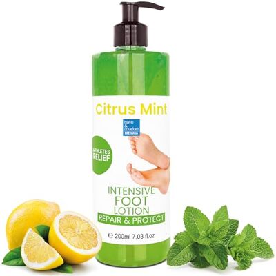 bleu & marine Bretania Fußcreme mit Zitronenöl & Minzöl Sofortige Erleichterung für müde Beine Tiefgreifende Hydratation Bekämpft Fußgeruch Ideal für Sportler und Aktive, 200 ml bleu & marine Bretania Fußcreme mit Zitronenöl & Minzöl Sofortige Erleichterung für müde Beine Tiefgreifende Hydratation Bekämpft Fußgeruch Ideal für Sportler und Aktive, 200 ml