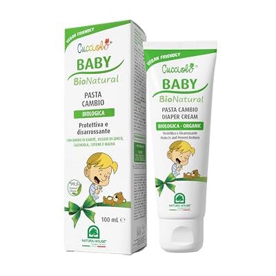 Natura House Pasta Wechselwindel Baby Bio Natural – schützt, beruhigt, verhindert Reizungen und Rötungen – 99,8% natürlich mit biologisch zertifizierten Rohstoffen – 100 ml – Made in Italy Natura House Pasta Wechselwindel Baby Bio Natural – schützt, beruhigt, verhindert Reizungen und Rötungen – 99,8% natürlich mit biologisch zertifizierten Rohstoffen – 100 ml – Made in Italy