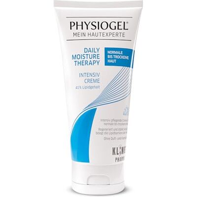 Physiogel Daily Moisture Therapy Intensiv Creme für trockene Haut, 100ml Regenerierende Feuchtigkeitscreme für trockene Haut, spendet intensiv Feuchtigkeit Physiogel Daily Moisture Therapy Intensiv Creme für trockene Haut, 100ml Regenerierende Feuchtigkeitscreme für trockene Haut, spendet intensiv Feuchtigkeit