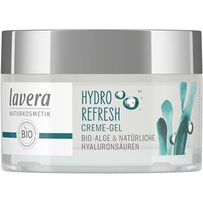 lavera Hydro Refresh Creme-Gel mit Alge und Hyaluronsäure spürbarer Frische-Effekt vegan Naturkosmetik 50 ml lavera Hydro Refresh Creme-Gel mit Alge und Hyaluronsäure spürbarer Frische-Effekt vegan Naturkosmetik 50 ml