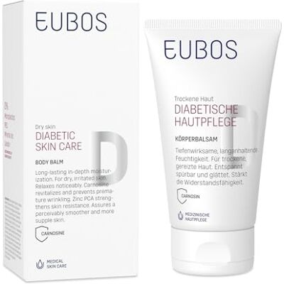 EUBOS Diabetischer Körperbalsam aus Haut: Körperlotion für Menschen mit Diabetes, spendet Feuchtigkeit in der Tiefe, für weiche Haut, von Diabetologen empfohlen, 150 ml EUBOS Diabetischer Körperbalsam aus Haut: Körperlotion für Menschen mit Diabetes, spendet Feuchtigkeit in der Tiefe, für weiche Haut, von Diabetologen empfohlen, 150 ml