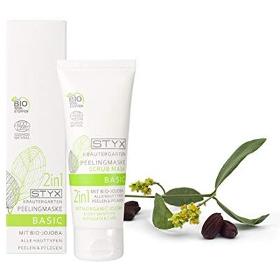 STYX Kräutergarten BASIC Peelingmaske mit Bio-Jojoba 70ml COSMOS STYX Kräutergarten BASIC Peelingmaske mit Bio-Jojoba 70ml COSMOS
