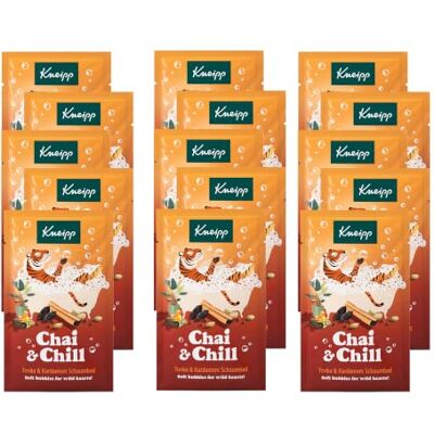 Kneipp Aroma-Pflegeschaumbad Chai & Chill Multipack 15 x 50 ml Kneipp Aroma-Pflegeschaumbad Chai & Chill Multipack 15 x 50 ml
