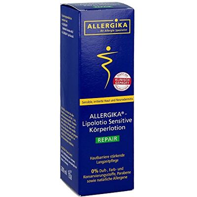 Allergika Lipolotio sensitive, 200 ml Lotion Allergika Lipolotio sensitive, 200 ml Lotion