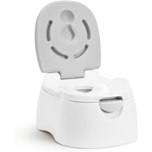 Munchkin 3-in-1 Mehrstufiger Töpfersitz - Töpfchen, Weiß/Grau Munchkin 3-in-1 Mehrstufiger Töpfersitz - Töpfchen, Weiß/Grau