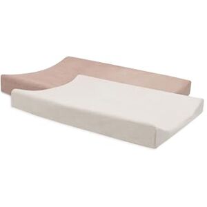 Jollein 2550-503-68013 Wickelauflagenhülle - Weiches Frotté, elastische Ränder, 2er-Pack Jollein 2550-503-68013 Wickelauflagenhülle - Weiches Frotté, elastische Ränder, 2er-Pack