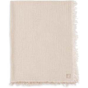 Jollein - Fringe Stripe Biscuit - 120x120 cm - Babydecke Jollein - Fringe Stripe Biscuit - 120x120 cm - Babydecke