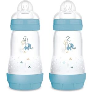 MAM Easy Start Babyflasche - 260 ml, Anti-Kolik, Blau MAM Easy Start Babyflasche - 260 ml, Anti-Kolik, Blau