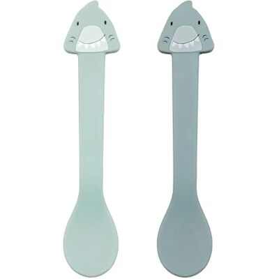 Trixie Baby Silikon Löffel, Babylöffel 2er Set, Breilöffel für Beikost Weiches, biegsames Fütterbesteck ohne BPA für Jungen und Mädchen zum Selberlernen und schonenden Erstmals-Essen Trixie Baby Silikon Löffel, Babylöffel 2er Set, Breilöffel für Beikost Weiches, biegsames Fütterbesteck ohne BPA für Jungen und Mädchen zum Selberlernen und schonenden Erstmals-Essen