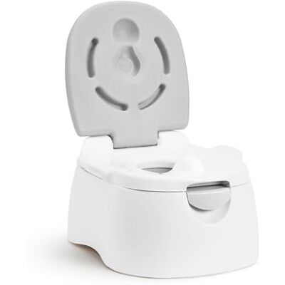 Munchkin 3-in-1 Mehrstufiger Töpfersitz - Töpfchen, Weiß/Grau Munchkin 3-in-1 Mehrstufiger Töpfersitz - Töpfchen, Weiß/Grau