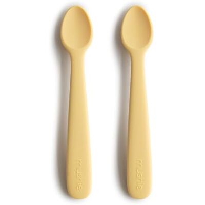 mushie 2er Set Babylöffel für Kinder BPA-freier Silikonlöffel Löffel Spülmaschinenfester Fütterlöffel Langlebiges Zubehör für Kleinkinder Daffodil mushie 2er Set Babylöffel für Kinder BPA-freier Silikonlöffel Löffel Spülmaschinenfester Fütterlöffel Langlebiges Zubehör für Kleinkinder Daffodil