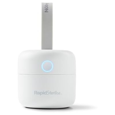 Nuby RapidSterilise UV-Schnuller-Sterilisator, 1 Minute, USB-aufladbar Sterilisiert in 1 Minute, entfernt 99,9 % der Bakterien, kompaktes Design für die Schnuller-Sterilisation unterwegs Nuby RapidSterilise UV-Schnuller-Sterilisator, 1 Minute, USB-aufladbar Sterilisiert in 1 Minute, entfernt 99,9 % der Bakterien, kompaktes Design für die Schnuller-Sterilisation unterwegs