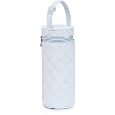 Duffi Baby Lux Flaschenhalter aus Kunstleder, elegant und praktisch, einfache Reinigung und Transport, ideal für die Aufbewahrung und den Schutz der Flasche, blau, Flaschenhalter Duffi Baby Lux Flaschenhalter aus Kunstleder, elegant und praktisch, einfache Reinigung und Transport, ideal für die Aufbewahrung und den Schutz der Flasche, blau, Flaschenhalter