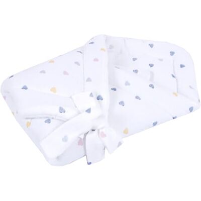 Babylux Einschlagdecke Musselin BABYHÖRNCHEN 75 x 75 cm Baby Neugeborene Erstaussttatung Umschlagdecke (D4 Bunte Herzen) Babylux Einschlagdecke Musselin BABYHÖRNCHEN 75 x 75 cm Baby Neugeborene Erstaussttatung Umschlagdecke (D4 Bunte Herzen)
