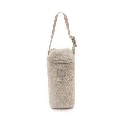 Jollein Isoliertasche Babyflasche 9x7x25cm Teddy Lou Sand Kühltasche für Unterwegs, Hält Warm & Kalt, Mit Reißverschluss & Trageschlaufe Jollein Isoliertasche Babyflasche 9x7x25cm Teddy Lou Sand Kühltasche für Unterwegs, Hält Warm & Kalt, Mit Reißverschluss & Trageschlaufe