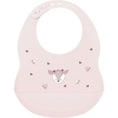 Nattou Mealtime Baby Lätzchen mit Auffangschale für Babys und Kleinkinder wasserdichte Lätzchen Baby BPA-freies Silikon 28 cm Rosa Nattou Mealtime Baby Lätzchen mit Auffangschale für Babys und Kleinkinder wasserdichte Lätzchen Baby BPA-freies Silikon 28 cm Rosa