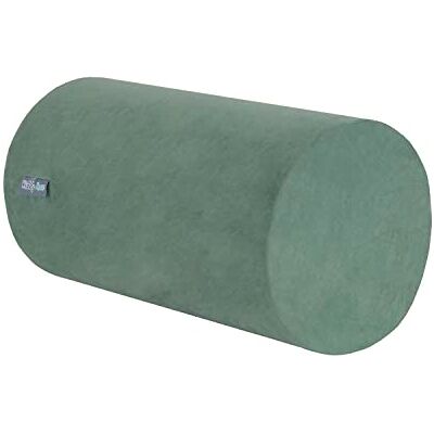 KiddyMoon Spielplatz Velvet Aus Schaumstoff Mit Samt Rund Bällebad Ballgruben Für Babys Spielbad Hindernisläufen, Element Nackenrolle, Waldgrün KiddyMoon Spielplatz Velvet Aus Schaumstoff Mit Samt Rund Bällebad Ballgruben Für Babys Spielbad Hindernisläufen, Element Nackenrolle, Waldgrün