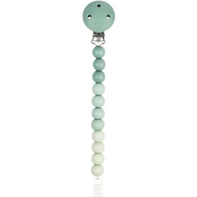 Nattou Silikon Schnullerkette Schnullerclip aus BPA-freiem Silikon Pacifier Holder als Geschenk zur Babyshower 21 cm Verlauf Grün Nattou Silikon Schnullerkette Schnullerclip aus BPA-freiem Silikon Pacifier Holder als Geschenk zur Babyshower 21 cm Verlauf Grün