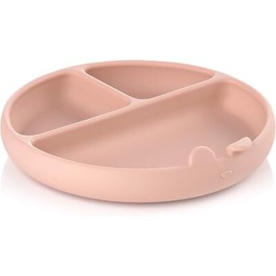 Jane Jané BLW Silikon Baby Teller mit Saugnapf und Fächern, BPA-frei, Mikrowellengeeignet, Farbe Rosa Jane Jané BLW Silikon Baby Teller mit Saugnapf und Fächern, BPA-frei, Mikrowellengeeignet, Farbe Rosa
