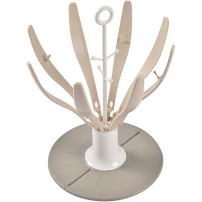Béaba Flaschenabtropfer Arbre Flower – Zusammenklappbar, Für 8 Flaschen und Zubehör, Kompakt, Ideal für Unterwegs, Praktisch & Platzsparend – Farbe Argile Béaba Flaschenabtropfer Arbre Flower – Zusammenklappbar, Für 8 Flaschen und Zubehör, Kompakt, Ideal für Unterwegs, Praktisch & Platzsparend – Farbe Argile