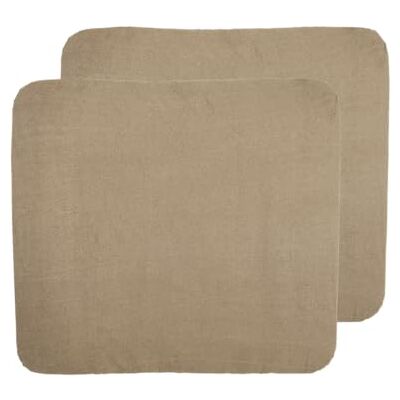 MEYCO Wickelauflagenbezug 2er Pack 75x85cm Frottee Spannlaken Taupe Baumwoll-Mix Wickelunterlage Oeko Tex zertifiziert kuschelig weich & hautfreundlich waschbar & trocknergeeignet MEYCO Wickelauflagenbezug 2er Pack 75x85cm Frottee Spannlaken Taupe Baumwoll-Mix Wickelunterlage Oeko Tex zertifiziert kuschelig weich & hautfreundlich waschbar & trocknergeeignet