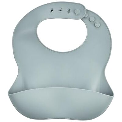 Thermobaby 2er-Set Baby-Lätzchen aus weichem Silikon mit Genesungstasche, verstellbar und leicht zu reinigen, ideal für Mahlzeiten, praktisch und wasserdicht Thermobaby 2er-Set Baby-Lätzchen aus weichem Silikon mit Genesungstasche, verstellbar und leicht zu reinigen, ideal für Mahlzeiten, praktisch und wasserdicht