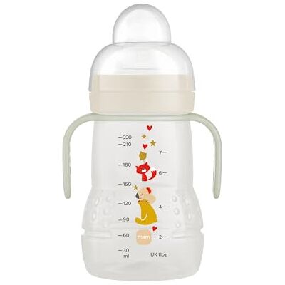MAM Babyflasche - Trainer+ Night Beig - Baby Bottle MAM Babyflasche - Trainer+ Night Beig - Baby Bottle