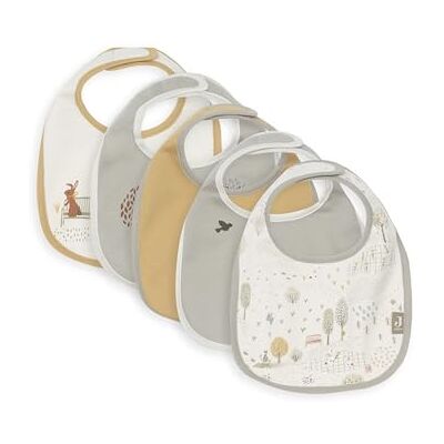 Jollein Lätzchen Baby – Tiny Park – 5er Pack – Lätzchen Wasserdicht – Mit Klettverschluss – Babylatz – Sabberlätzchen Baby Jollein Lätzchen Baby – Tiny Park – 5er Pack – Lätzchen Wasserdicht – Mit Klettverschluss – Babylatz – Sabberlätzchen Baby