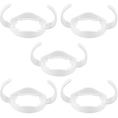 ALLOMN Flaschengriff-Halter für Avent Natural Weithals-Standard PP Kunststoff-Baby-Babyflasche, 5 Stück ALLOMN Flaschengriff-Halter für Avent Natural Weithals-Standard PP Kunststoff-Baby-Babyflasche, 5 Stück