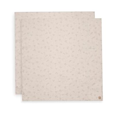 Jollein Mulltücher Baby 115x115cm 2er Pack 100% Baumwolle Babydecke Musselin Spucktücher Baby Woolly Jollein Mulltücher Baby 115x115cm 2er Pack 100% Baumwolle Babydecke Musselin Spucktücher Baby Woolly