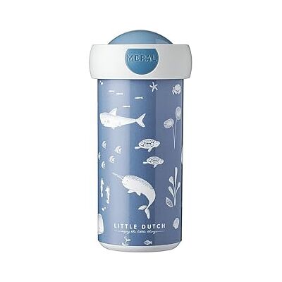 Mepal Verschlussbecher Campus Trinkbecher Little Dutch Auslaufsicherer Wasserflasche für Kinder Wiederverwendbarer Becher BPA-frei & Spülmaschinenfest 300 ml Ocean Mepal Verschlussbecher Campus Trinkbecher Little Dutch Auslaufsicherer Wasserflasche für Kinder Wiederverwendbarer Becher BPA-frei & Spülmaschinenfest 300 ml Ocean