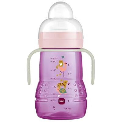 MAM - Trainer+ Night 220 ml - Lila - Babyflasche MAM - Trainer+ Night 220 ml - Lila - Babyflasche