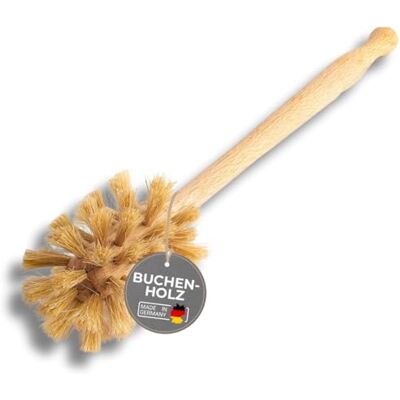 TOPANBIETER 999 Flaschenbürste aus Buchenholz & Rosshaar – nachhaltige Spülbürste für Gläser, Flaschen, Babyflaschen, Thermoskannen, Saftflaschen – langlebig, mit langem Stiel TOPANBIETER 999 Flaschenbürste aus Buchenholz & Rosshaar – nachhaltige Spülbürste für Gläser, Flaschen, Babyflaschen, Thermoskannen, Saftflaschen – langlebig, mit langem Stiel