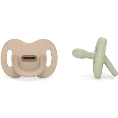 SUAVINEX , Schnuller aus Silikon 2er-Pack, für Babys 0-6 Monate, Schnuller mit physiologischem Sauger Sx Pro, Symmetrisch, Superweich und Flexibel, Einschlafschnuller, Colour Essence, Irish + Grün SUAVINEX , Schnuller aus Silikon 2er-Pack, für Babys 0-6 Monate, Schnuller mit physiologischem Sauger Sx Pro, Symmetrisch, Superweich und Flexibel, Einschlafschnuller, Colour Essence, Irish + Grün