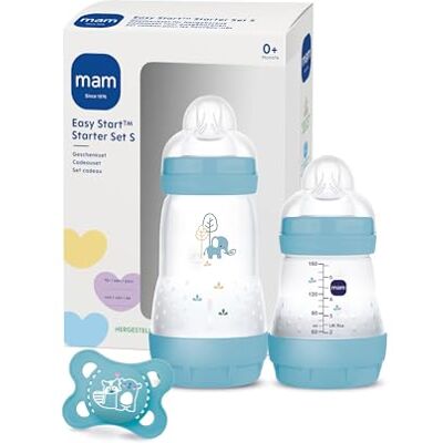 MAM Easy Start Baby-Set - Blau - Anti-Kolik, 3 Stück MAM Easy Start Baby-Set - Blau - Anti-Kolik, 3 Stück