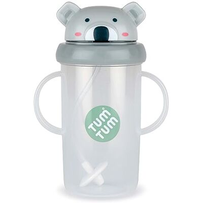 TUM TUM Tippy Up Free Flow Schnabeltasse (ohne Ventil), Schnabeltasse für Kleinkinder, 300 ml, BPA-frei (Kev Koala 300 ml) TUM TUM Tippy Up Free Flow Schnabeltasse (ohne Ventil), Schnabeltasse für Kleinkinder, 300 ml, BPA-frei (Kev Koala 300 ml)
