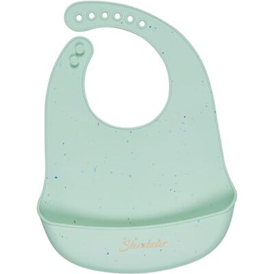 Sterntaler Silikon Lätzchen Familie Bär, Lätzchen, lebensmittelecht, BPA-frei, leicht abwischbar, spülmaschinengeeignet, flexibles Auffangfach, verstellbarer Verschluss, 32×24×2 cm, mintgrün Sterntaler Silikon Lätzchen Familie Bär, Lätzchen, lebensmittelecht, BPA-frei, leicht abwischbar, spülmaschinengeeignet, flexibles Auffangfach, verstellbarer Verschluss, 32×24×2 cm, mintgrün