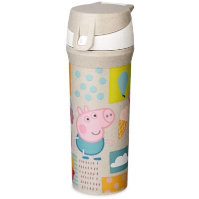 Koziol STAN 0,5 PEPPA PIG Trinkflasche 500 ml für Kinder biozirkulärer Kunststoff, robust, leicht, wiederverwendbar, spülmaschinengeeignet Schule, Kindergarten, Kita, Reise (organic sand) Koziol STAN 0,5 PEPPA PIG Trinkflasche 500 ml für Kinder biozirkulärer Kunststoff, robust, leicht, wiederverwendbar, spülmaschinengeeignet Schule, Kindergarten, Kita, Reise (organic sand)